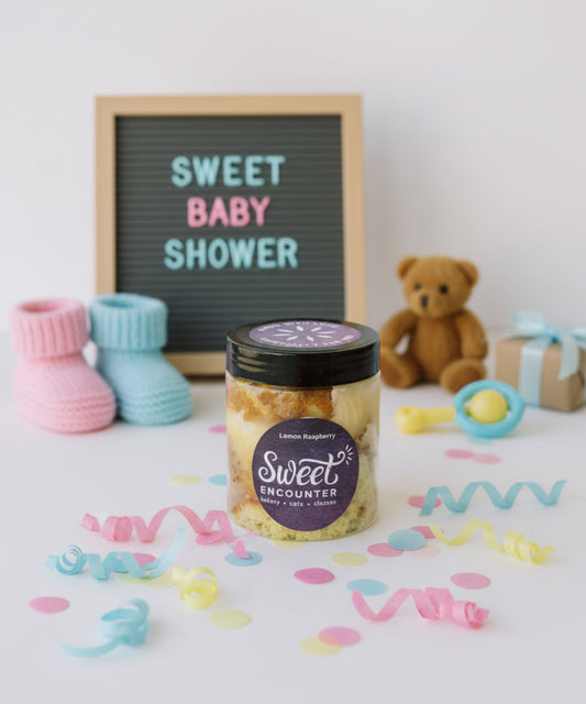 Baby Shower Cupcake 2pk with Card + Balloon