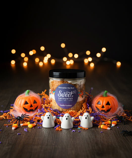 Halloween Special 4pk Cupcakes in a Jar