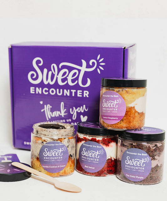 Baby Shower Cupcake 4pk with Card + Balloon