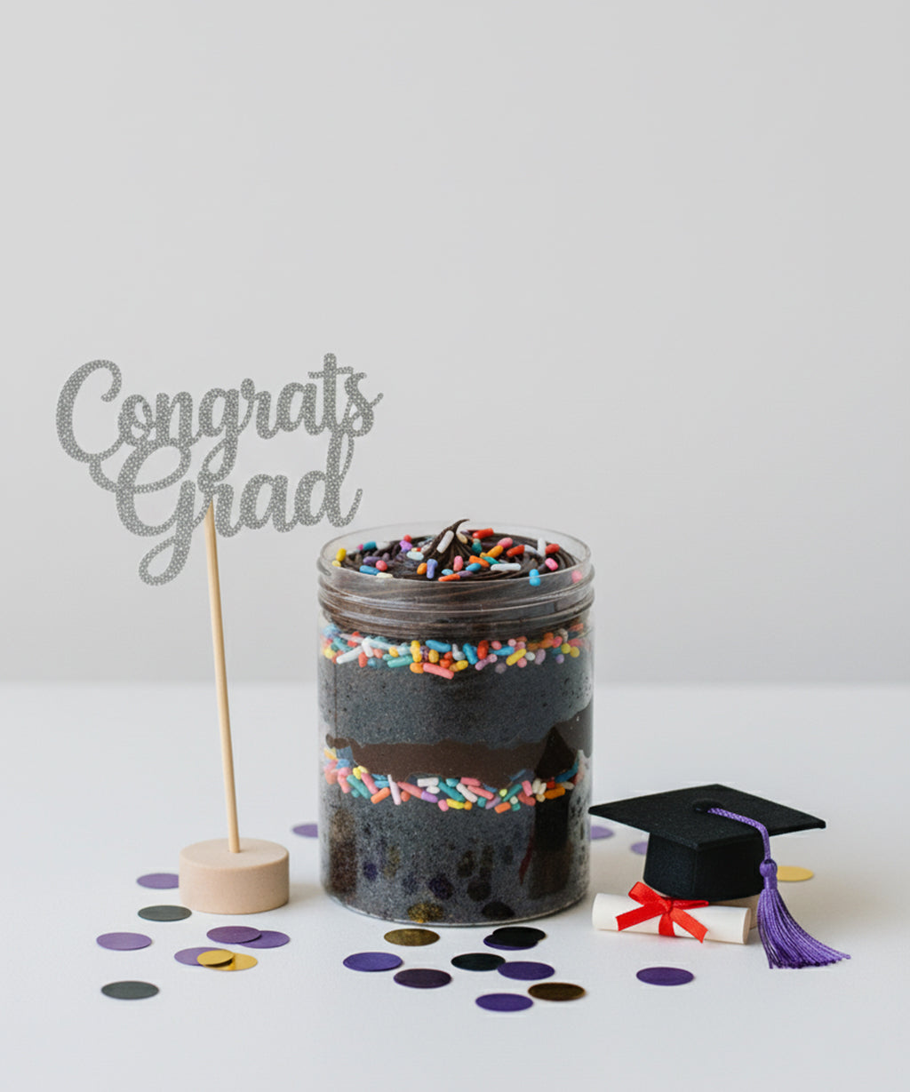 Congratulations Cupcake 4pk with Celebratory Touches