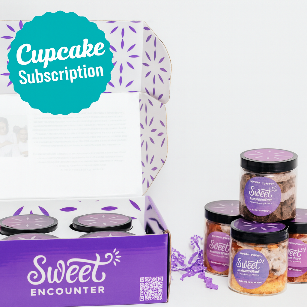 4pk Cupcakes in a Jar 3-month Subscription