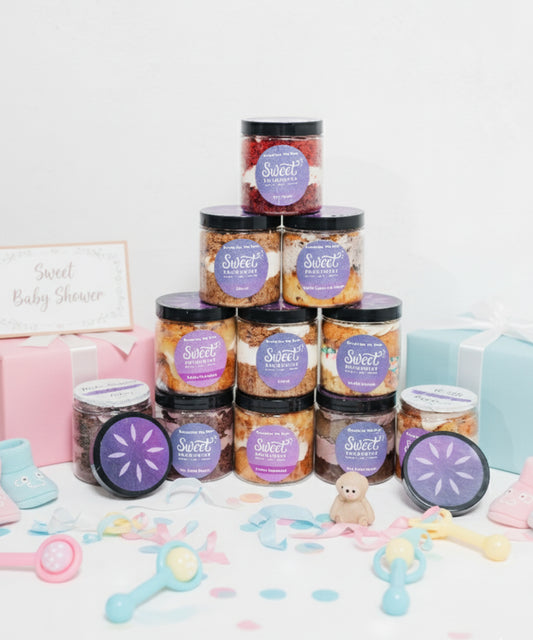 Baby Shower Cupcake 4pk with Lovepop Card + Balloon