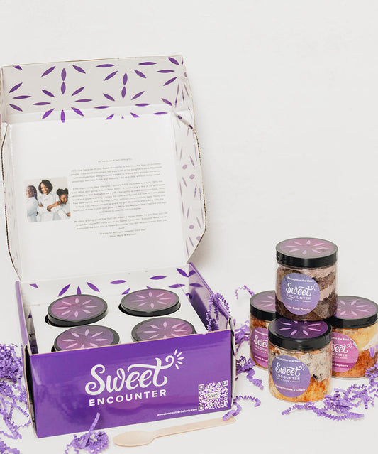 MSU Special: 4pk Cupcakes in a Jar with Lovepop Card