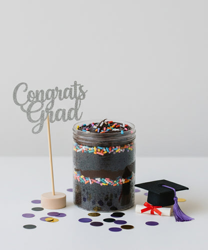 Congratulations Cupcake 4pk with Celebratory Touches