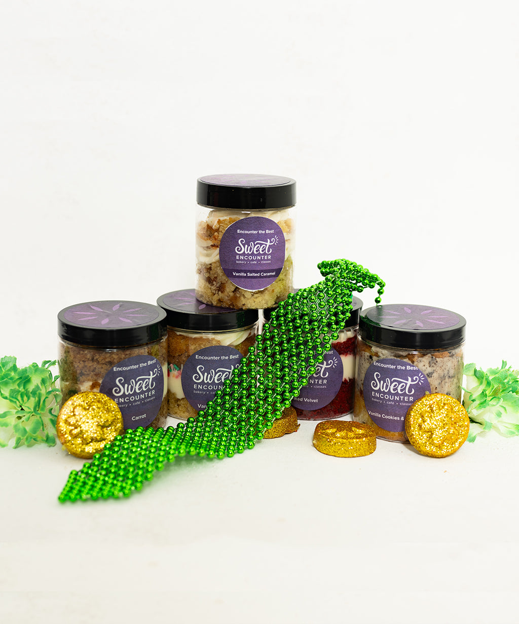 St. Patrick’s Day 4pk Cupcakes in a Jar
